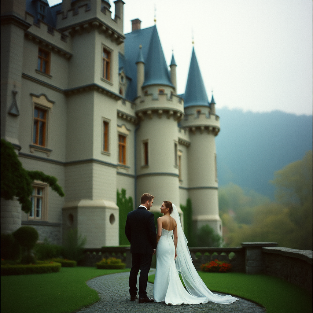 castle wedding